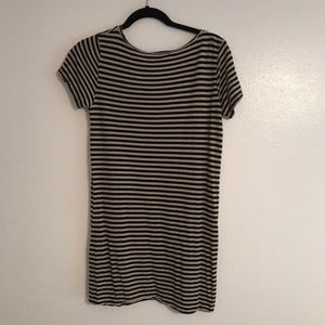 Striped T-shirt dress